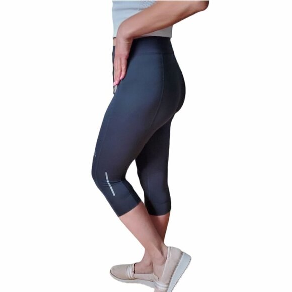 Adidas Climalite Grey Capri Leggings - Picture 2 of 4